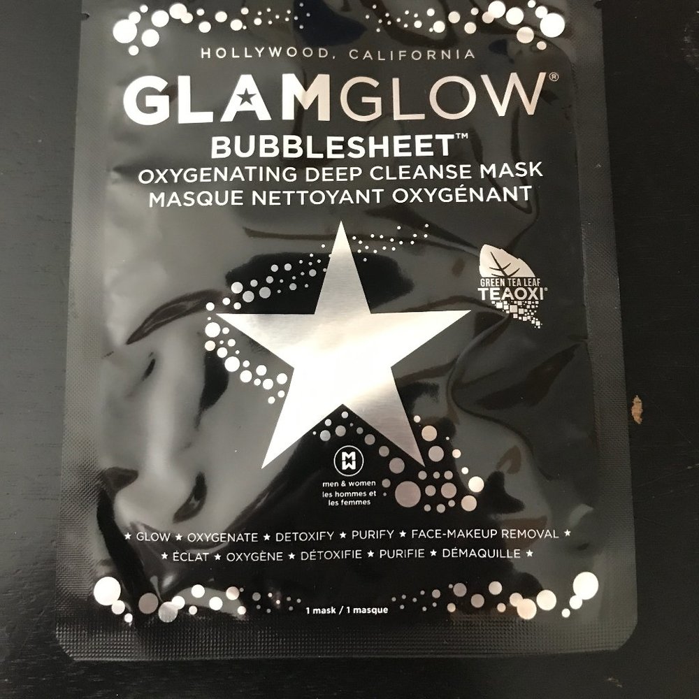 GlamGlow Bubblesheet Face Mask